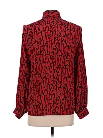 Oleg Cassini Long Sleeve Blouse (view 2)