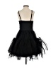 Unbranded 100% Polyester Black Cocktail Dress Size S - photo 2