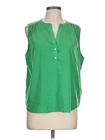 J.Crew Factory Store Sleeveless Blouse (view 1)