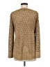 Alberto Makali Tan Long Sleeve Blouse Size M - photo 2