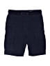 H&M 100% Cotton Solid Blue Cargo Shorts Size 10 - 11 - photo 1