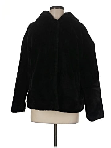 Zara Basic Faux Fur Jacket (view 1)