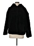 Zara Basic 100% Polyester Black Faux Fur Jacket Size M - photo 1