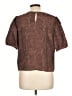 Sam Edelman Brown Short Sleeve Blouse Size L - photo 2