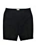 Chico's Solid Black Shorts Size Lg (2.5) - photo 1