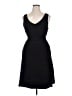 Apt. 9 Solid Black Cocktail Dress Size XL - photo 1