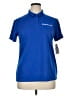 Nike 100% Polyester Blue Short Sleeve Polo Size XL - photo 1