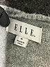 Elle Argyle Gray Pullover Sweater Size M - photo 7
