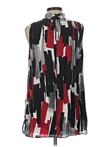 Lafayette 148 New York Sleeveless Silk Top (view 2)