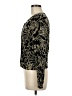 Rafaella 100% Cotton Floral Black Cardigan Size M (petite) - photo 5