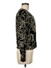 Rafaella 100% Cotton Floral Black Cardigan Size M (petite) - photo 4