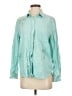 Rails Teal Long Sleeve Blouse Size S - photo 1
