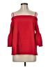 Tibi Red 3/4 Sleeve Top Size 8 - photo 1