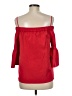 Tibi Red 3/4 Sleeve Top Size 8 - photo 2