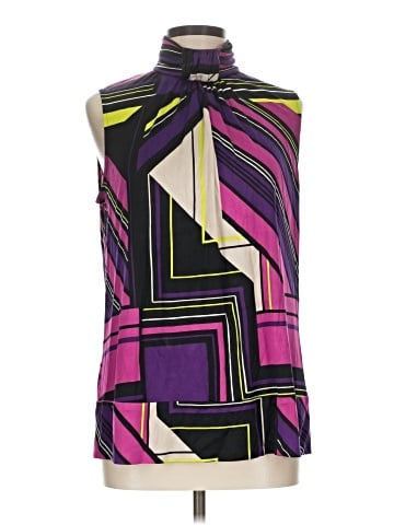 Fashionista Sleeveless Silk Top (view 1)