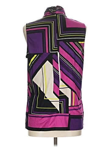 Fashionista Sleeveless Silk Top (view 2)