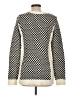 Xhilaration 100% Acrylic Houndstooth Ivory Pullover Sweater Size L - photo 2