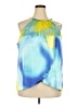 NY&C Blue Sleeveless Blouse Size XXL - photo 1