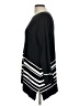 Chico's 100% Cotton Stripes Black Pullover Sweater Size L - photo 5