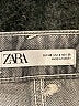 Zara Gray Denim Shorts Size 6 - photo 3