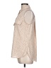Worthington Ivory Sleeveless Button-Down Shirt Size L - photo 5