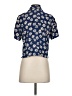 Erika & Co. Stars Blue Short Sleeve Blouse Size S - photo 2