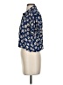 Erika & Co. Stars Blue Short Sleeve Blouse Size S - photo 5
