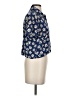 Erika & Co. Stars Blue Short Sleeve Blouse Size S - photo 4