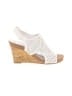 Toetos White Wedges Size 9 - photo 1