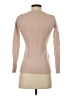 Neiman Marcus 100% Cashmere Tan Long Sleeve Top Size S - photo 2