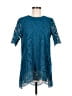 Adam Lippes Blue Short Sleeve Blouse Size 6 - photo 1