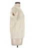 AndTheWhy 100% Acrylic Ivory Short Sleeve Top Size S - photo 4