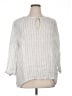 Eileen Fisher Silver 3/4 Sleeve Blouse Size XL - photo 1