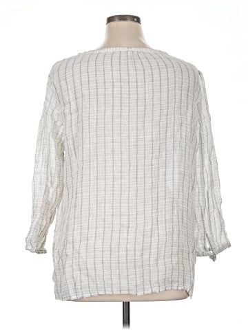 Eileen Fisher 3/4 Sleeve Blouse (view 2)