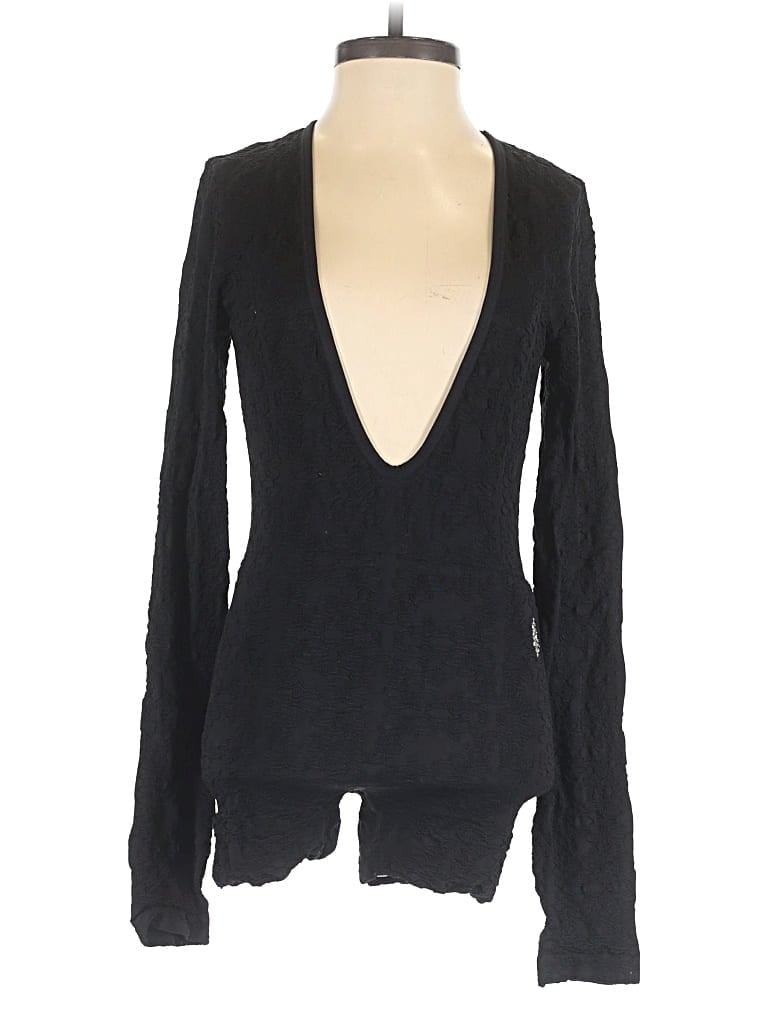 Pre-owned Fp Movement Romper In Black