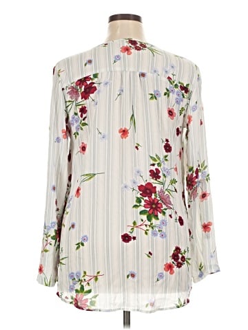 Charming Charlie 3/4 Sleeve Blouse (view 2)