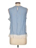 Zac & Rachel Blue Sleeveless Blouse Size L - photo 2