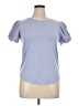 Cupio Blue Short Sleeve Top Size XL - photo 1