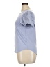 Cupio Blue Short Sleeve Top Size XL - photo 5