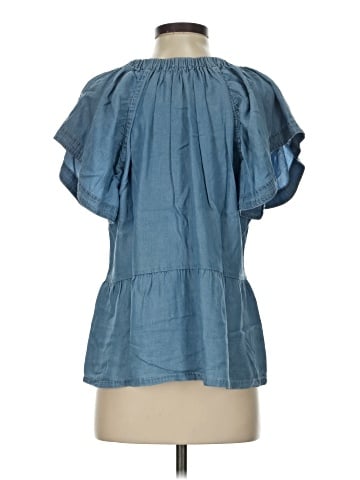 Joe's Jeans Short Sleeve Blouse (view 2)
