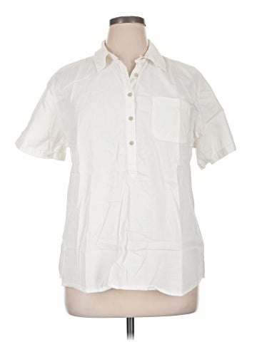 Riders by Lee Short Sleeve Button-Down Shirt (view 1)