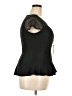 A. Byer Black Short Sleeve Top Size XL - photo 4
