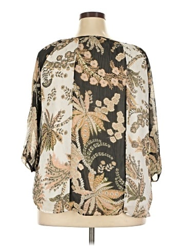 Figueroa & Flower 3/4 Sleeve Blouse (view 2)