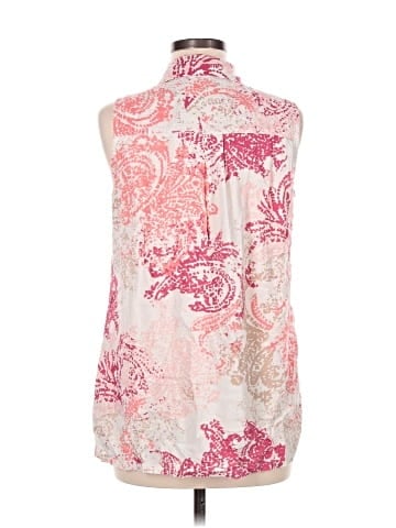 Dana Buchman Sleeveless Button-Down Shirt (view 2)