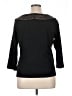 Rafaella 100% Cotton Black 3/4 Sleeve Top Size XL - photo 2
