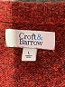 Croft & Barrow Burgundy Pullover Sweater Size L - photo 7