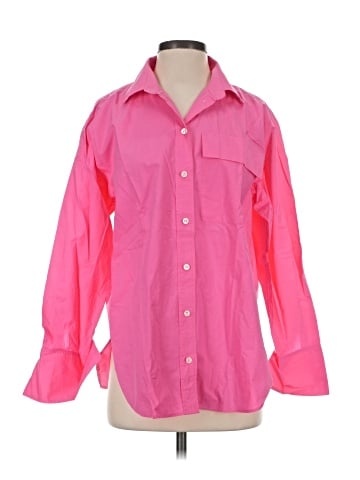 FRAME Long Sleeve Button-Down Shirt (view 1)
