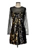 Milly Stars Gold Cocktail Dress Size 4 - photo 1