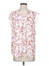 Vince Camuto 100% Polyester White Sleeveless Blouse Size S - photo 1