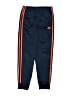 Adidas 100% Polyester Blue Track Pants Size 7 - photo 1